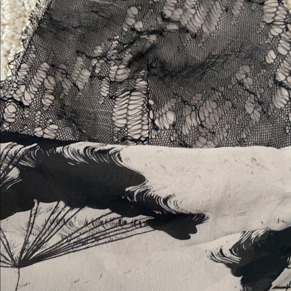 Elizabeth & James purple floral Alita dress 0 xs - Picture 7 of 8